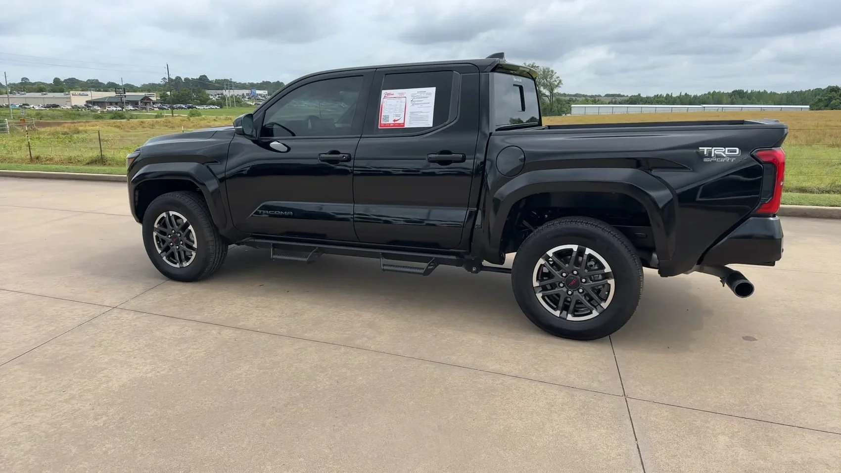 Used 2025 Black Toyota TRD Sport image 5