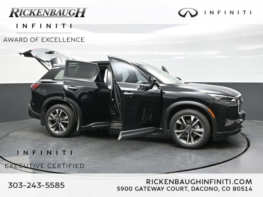 Certified Used 2023 Black INFINITI LUXE image 51
