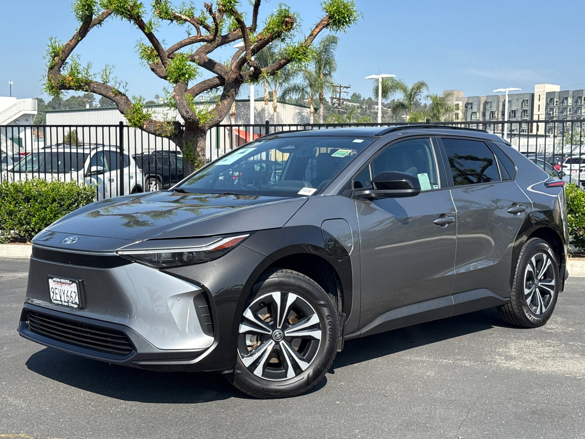 Used 2023 Toyota bZ4X XLE with VIN JTMABACA4PA010852 for sale in San Diego, CA