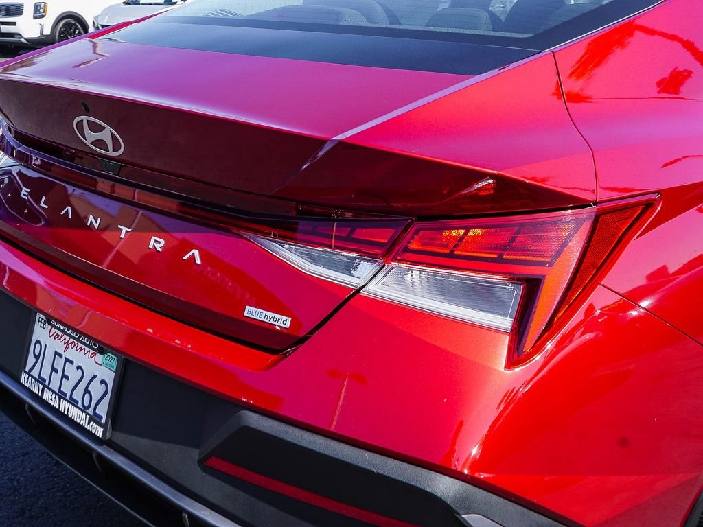 Used 2024 Red Hyundai Blue image 7