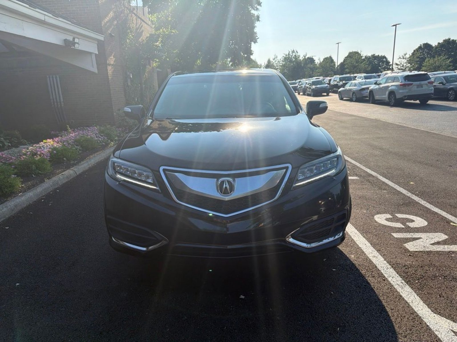 Used 2018 Crystal Black Pearl Acura Base image 8