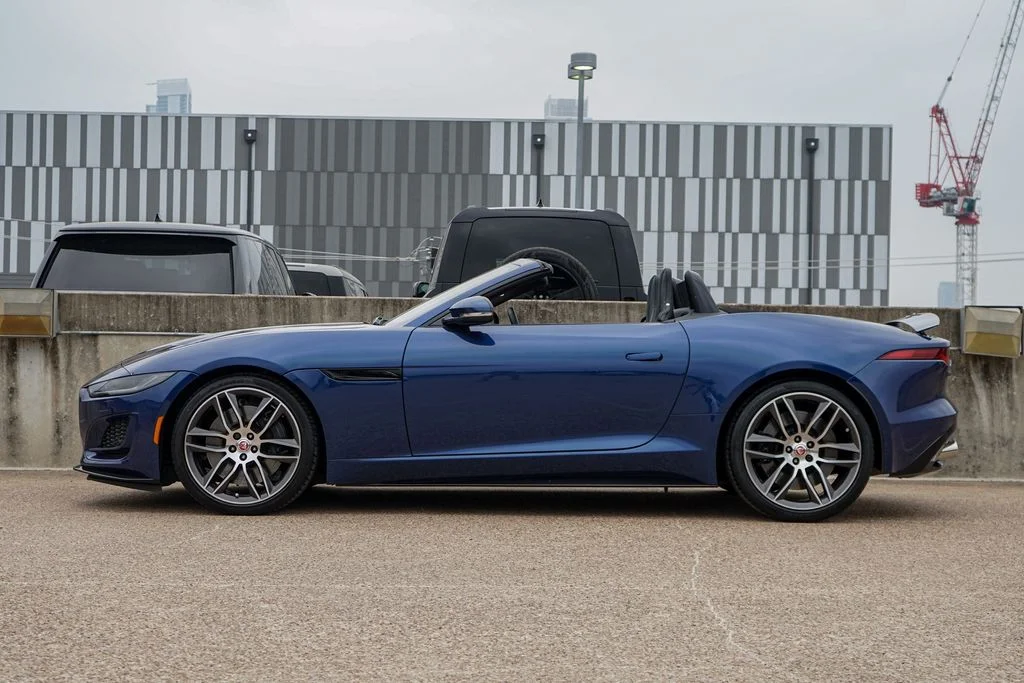 Certified Used 2023 Bluefire Blue Metallic Jaguar P450 image 7