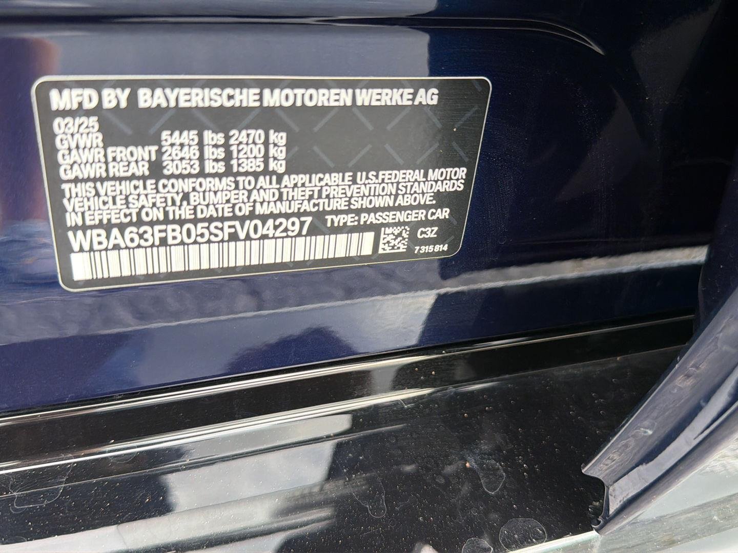 Used 2025 Tanzanite Blue II Metallic BMW M440i xDrive image 41