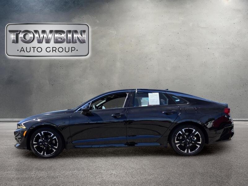 Used 2021 Ebony Black KIA GT-LINE AUTO AWD image 7