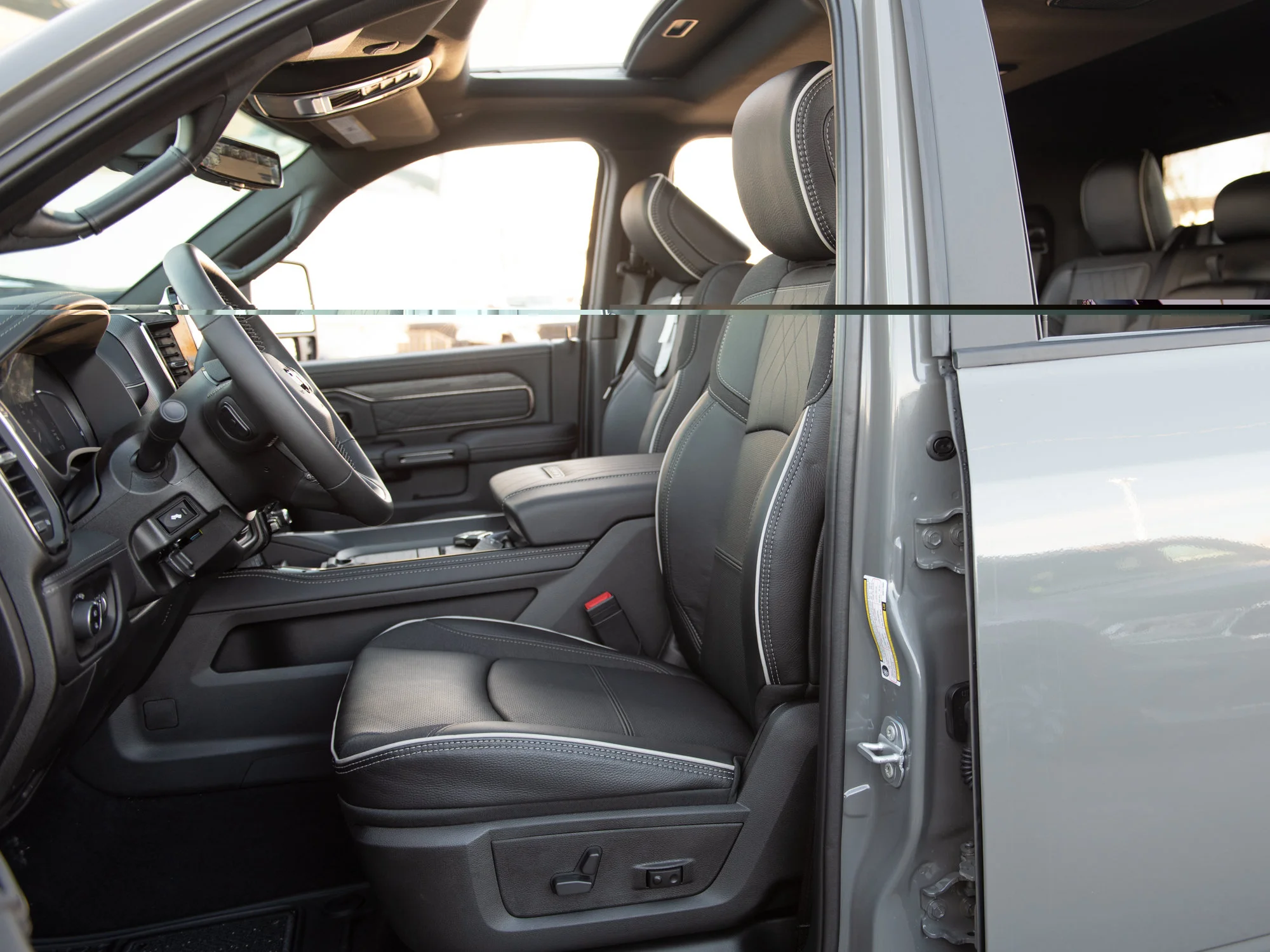 New 2027 Grey RAM Limited Night* Mega Cab 4x4, Sunroof, Passenger Screen, Tow Tech-Plus Group image 26