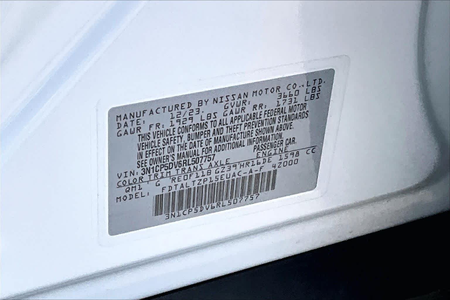 Used 2024 Fresh Powder Nissan SR image 33