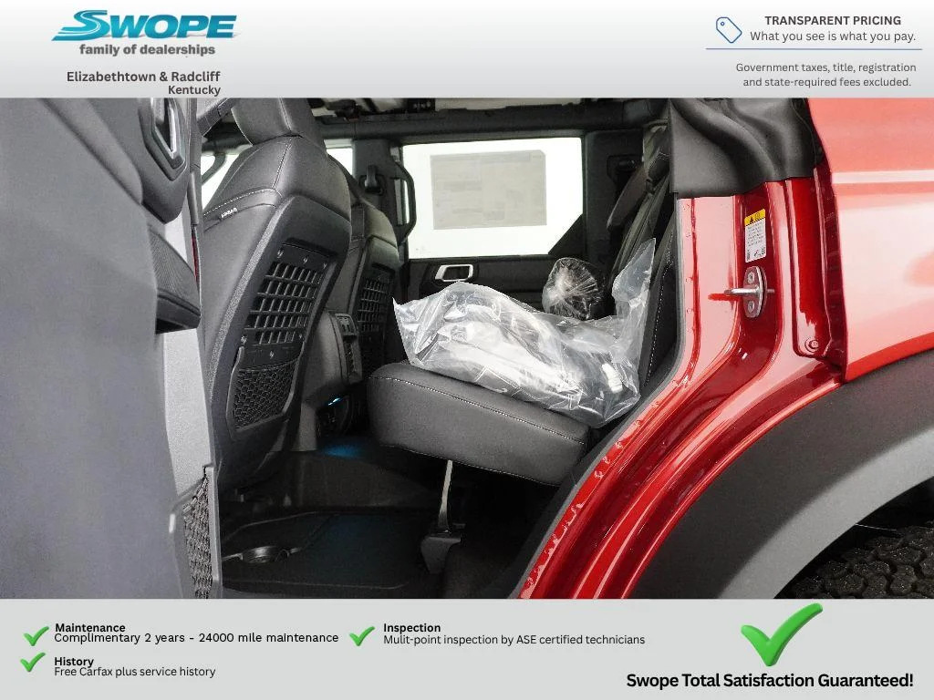 New 2026 Ruby Red Metallic Tinted Clearcoat Ford Badlands® image 16
