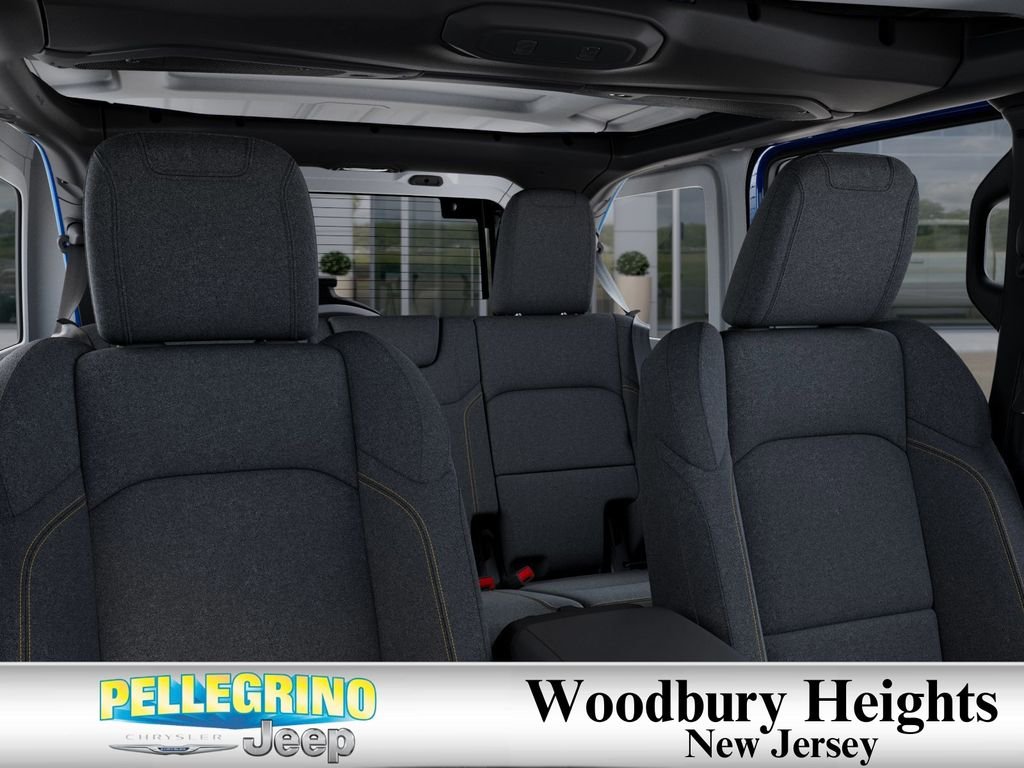 New 2025 Hydro Blue Pearl-Coat Exterior Paint Jeep 4-Door Sport S 4x4 image 26