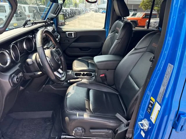 Used 2021 Hydro Blue Pearl Coat Jeep Unlimited Rubicon 392 image 14