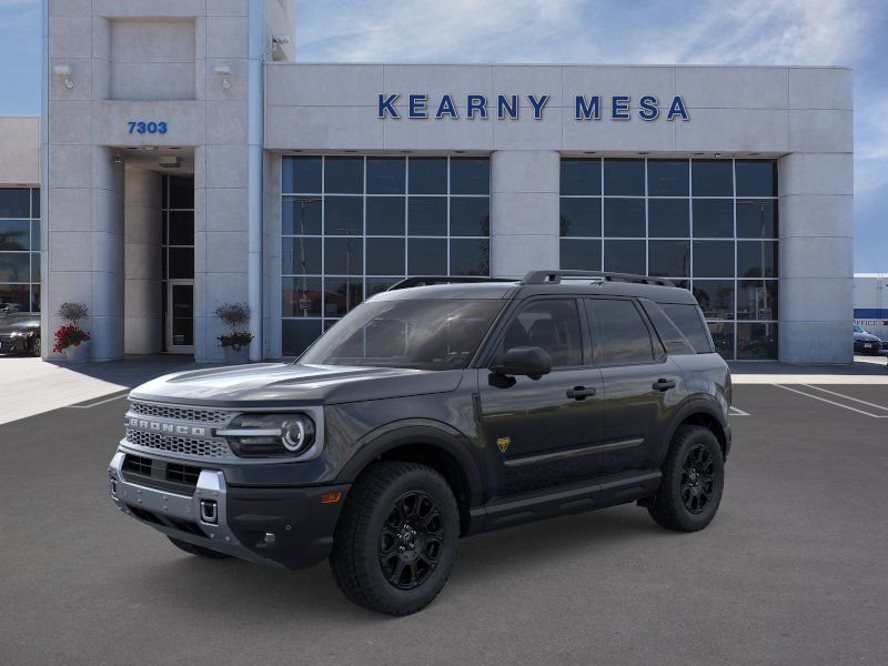 New 2025 Shadow Black Ford Badlands image 1
