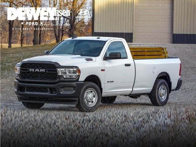 Used 2019 Bright White Clearcoat Ram Tradesman image 1
