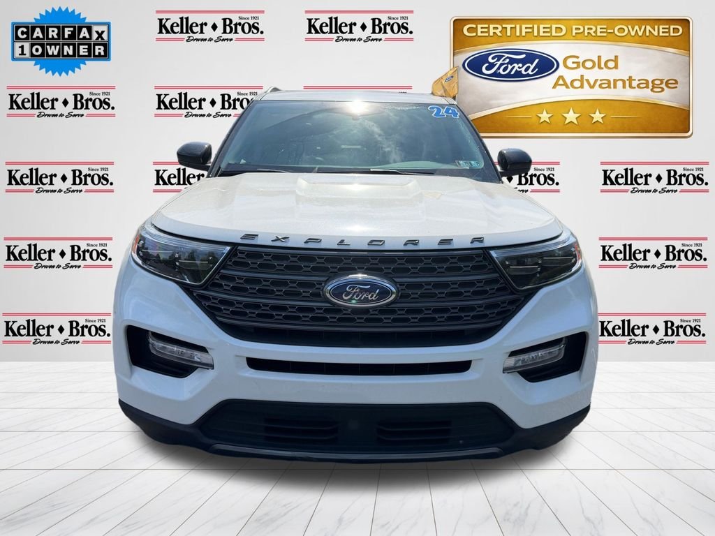 Certified Used 2024 White Ford XLT image 2