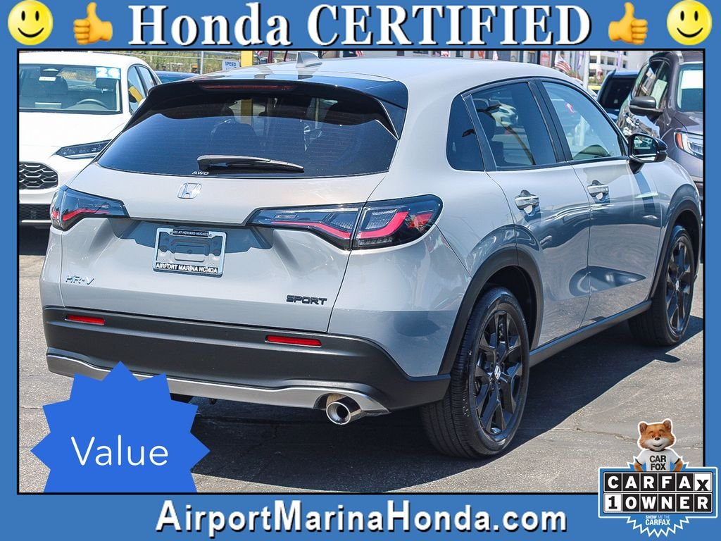 Certified Used 2023 Urban Gray Pearl Honda AWD SPORT image 8