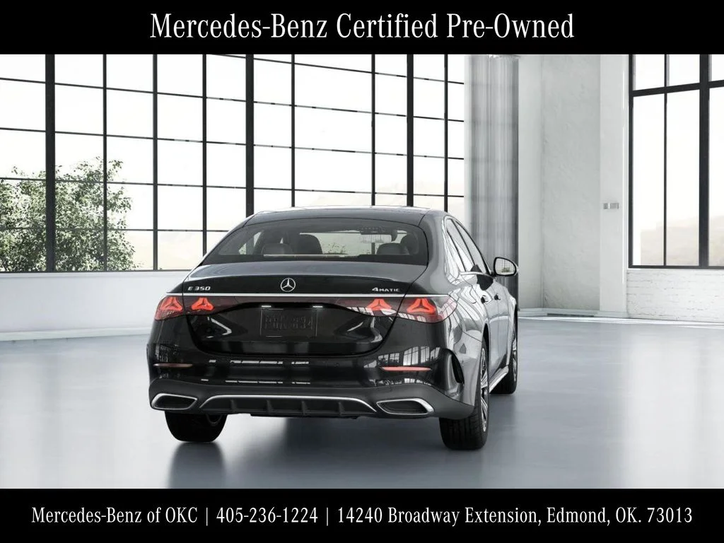 Certified Used 2025 Black Mercedes-Benz E 350 image 25