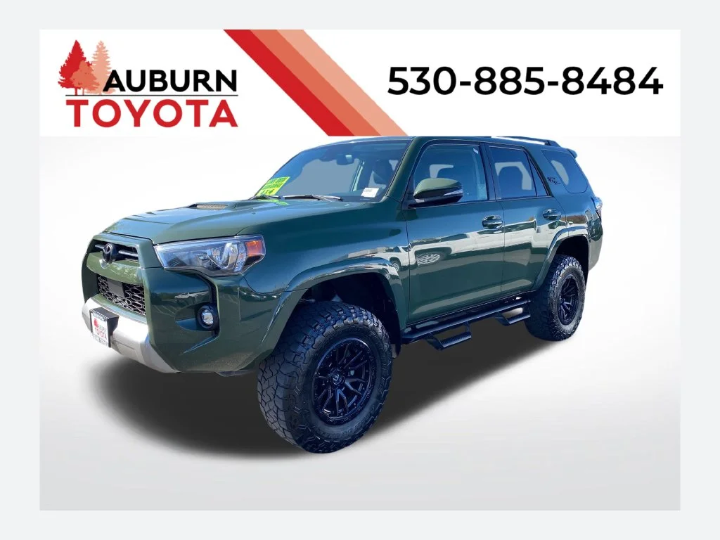 Used 2022 Army Green Toyota TRD Off-Road Premium image 1