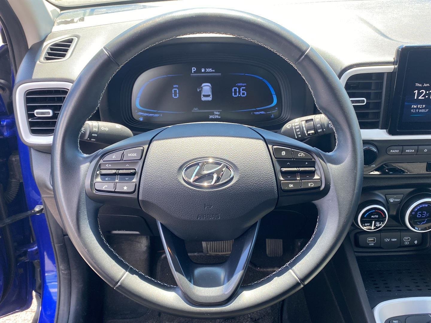 Used 2023 Intense Blue Hyundai Limited image 12