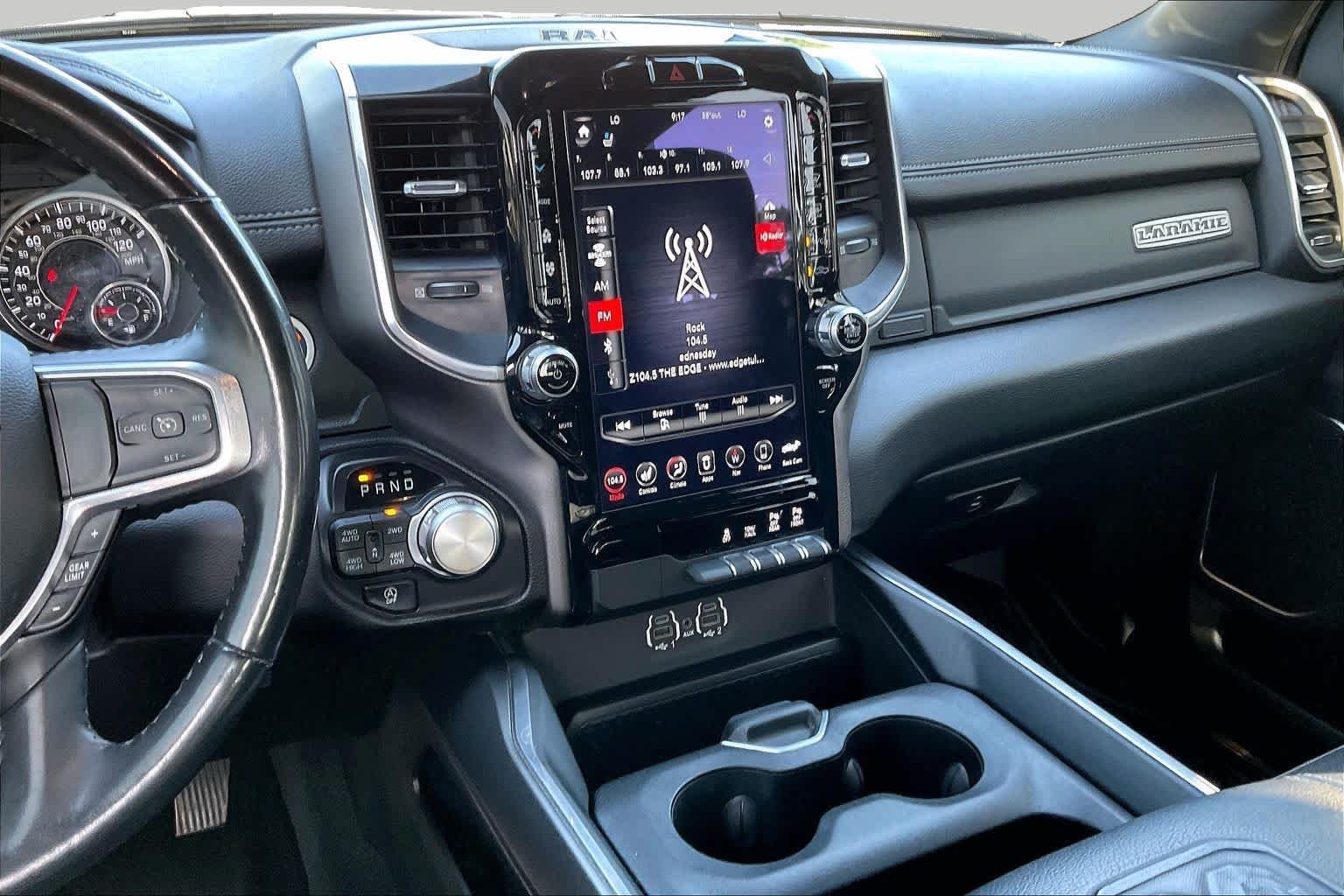 Used 2021 Billet Silver Metallic Clearcoat Ram Laramie image 7