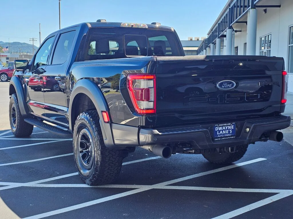 Used 2022 Agate Black Metallic Ford Raptor image 3