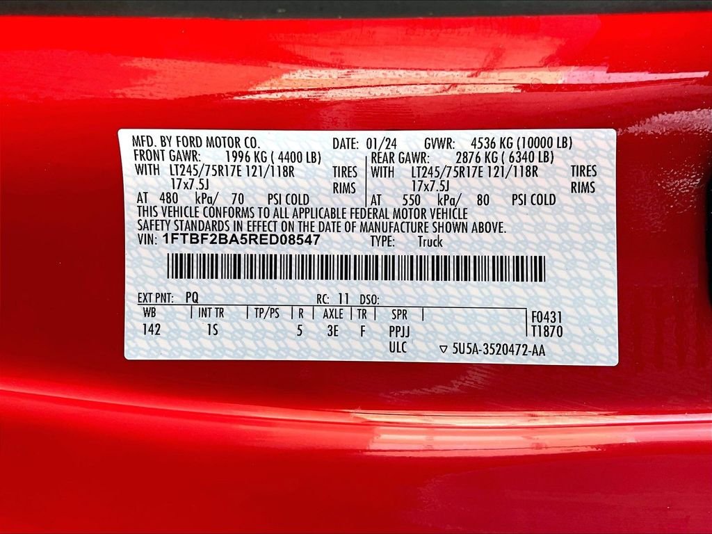 Used 2024 Red Ford XL image 31