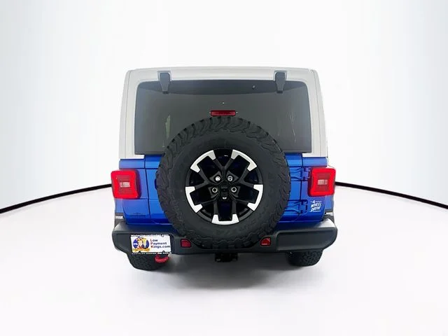 New 2026 Hydro Blue Pearl-Coat Exterior Paint Jeep Rubicon image 6