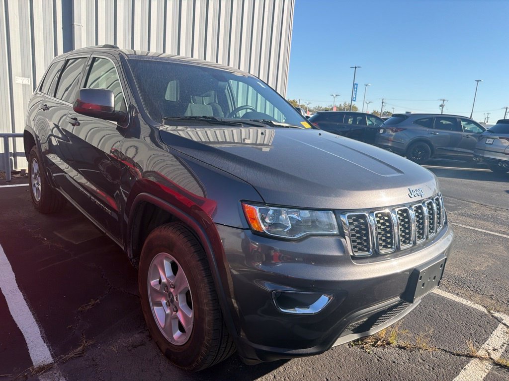Used 2017 Gray Jeep Laredo image 2
