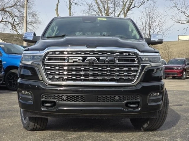 New 2026 Diamond Black Crystal Pearlcoat Ram Limited image 3