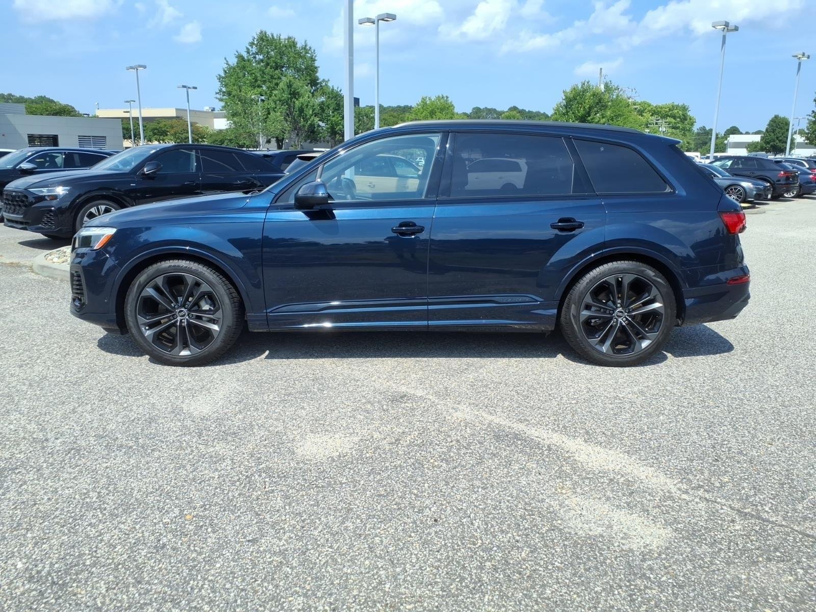 Used 2025 Waitomo Blue Metallic Audi Premium Plus image 9