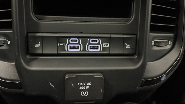 Used 2023 Bright White Clearcoat Ram Rebel image 46