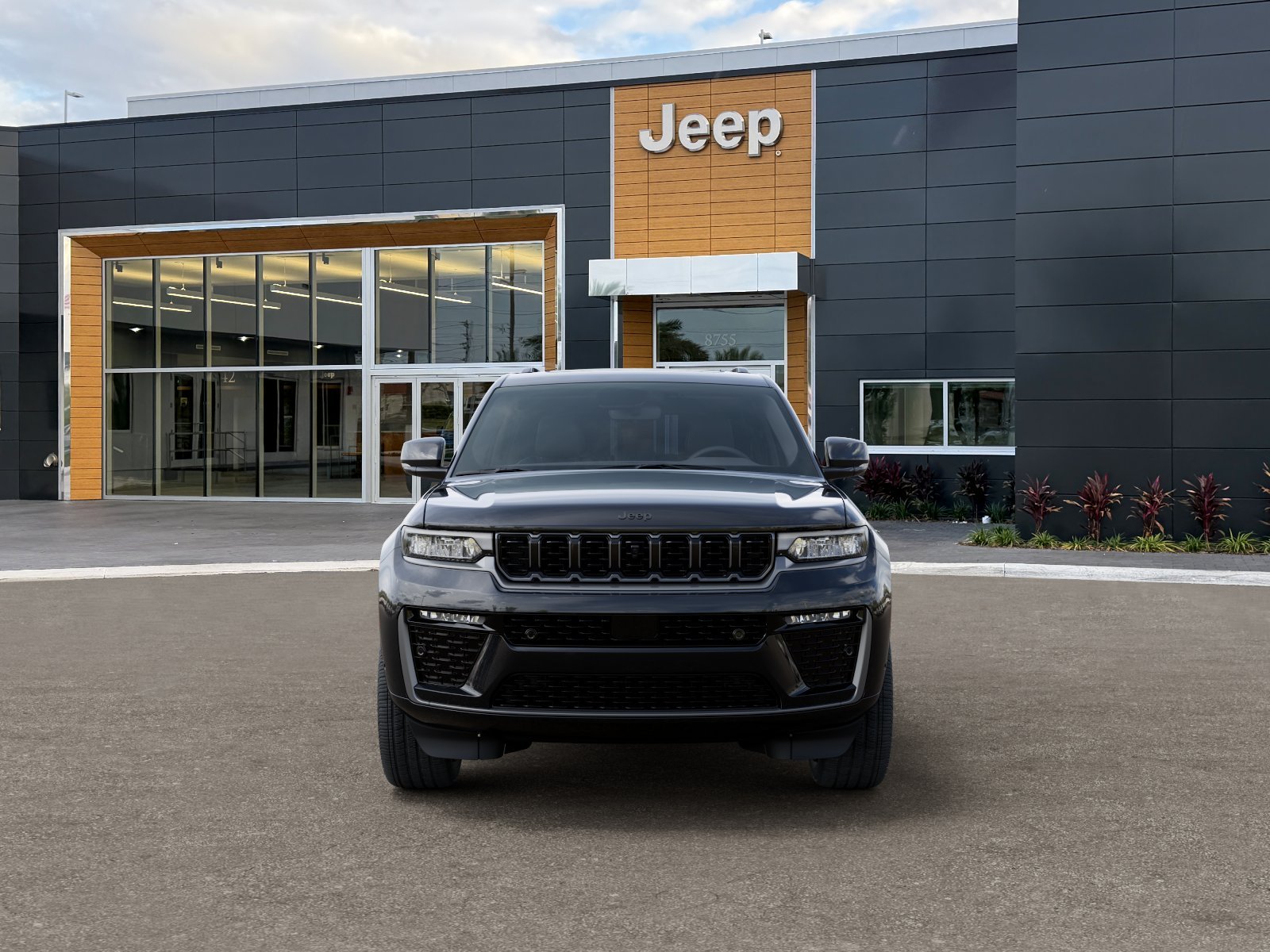 New 2026 Diamond Black Crystal Pearl-Coat Exterior Paint Jeep Summit image 40