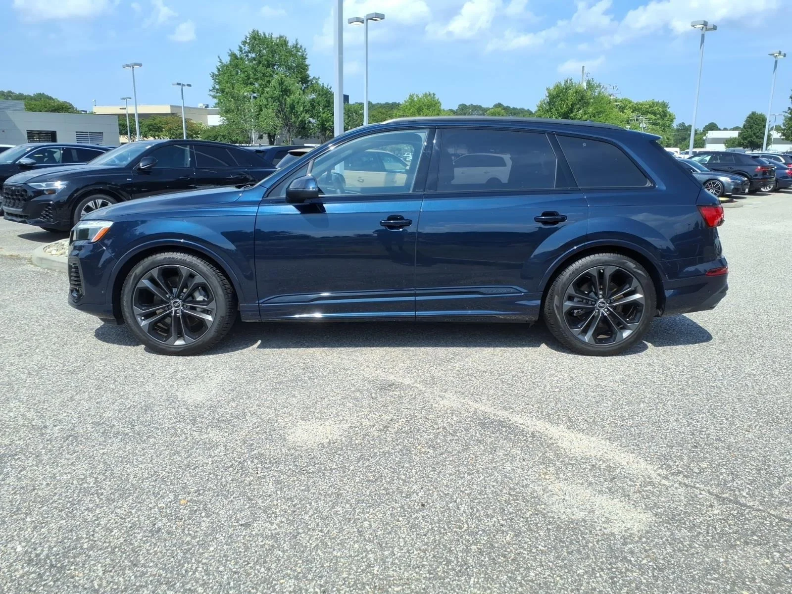 Used 2025 Waitomo Blue Metallic Audi Premium Plus image 9