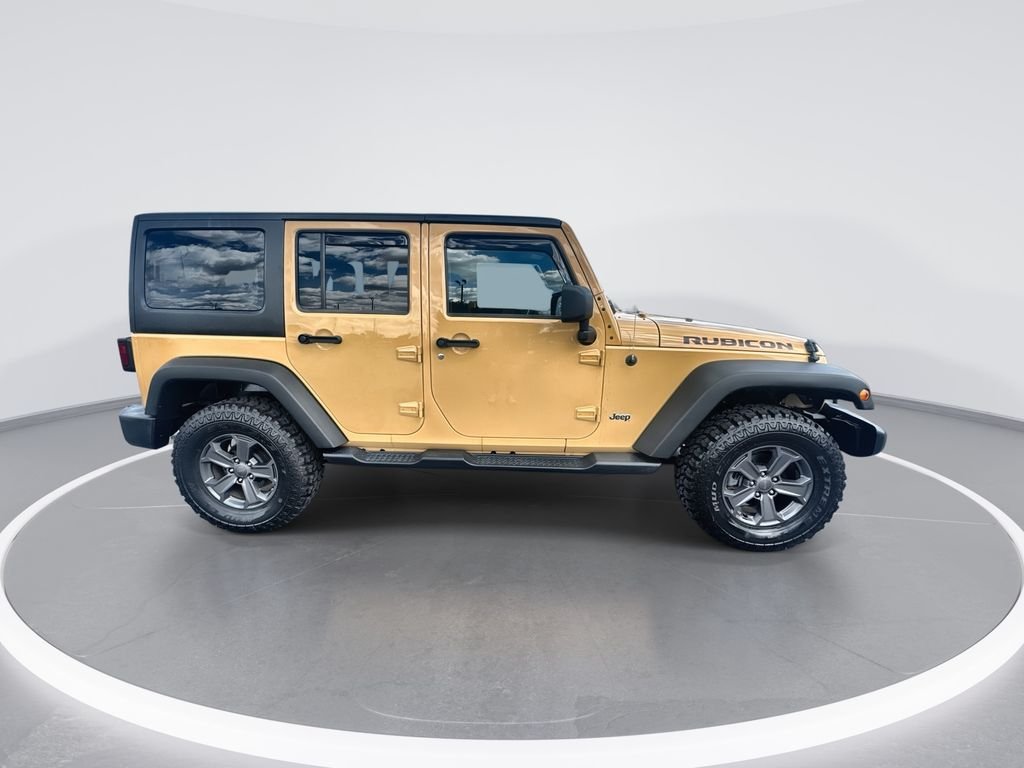 Used 2014 Beige Jeep Unlimited Rubicon image 9