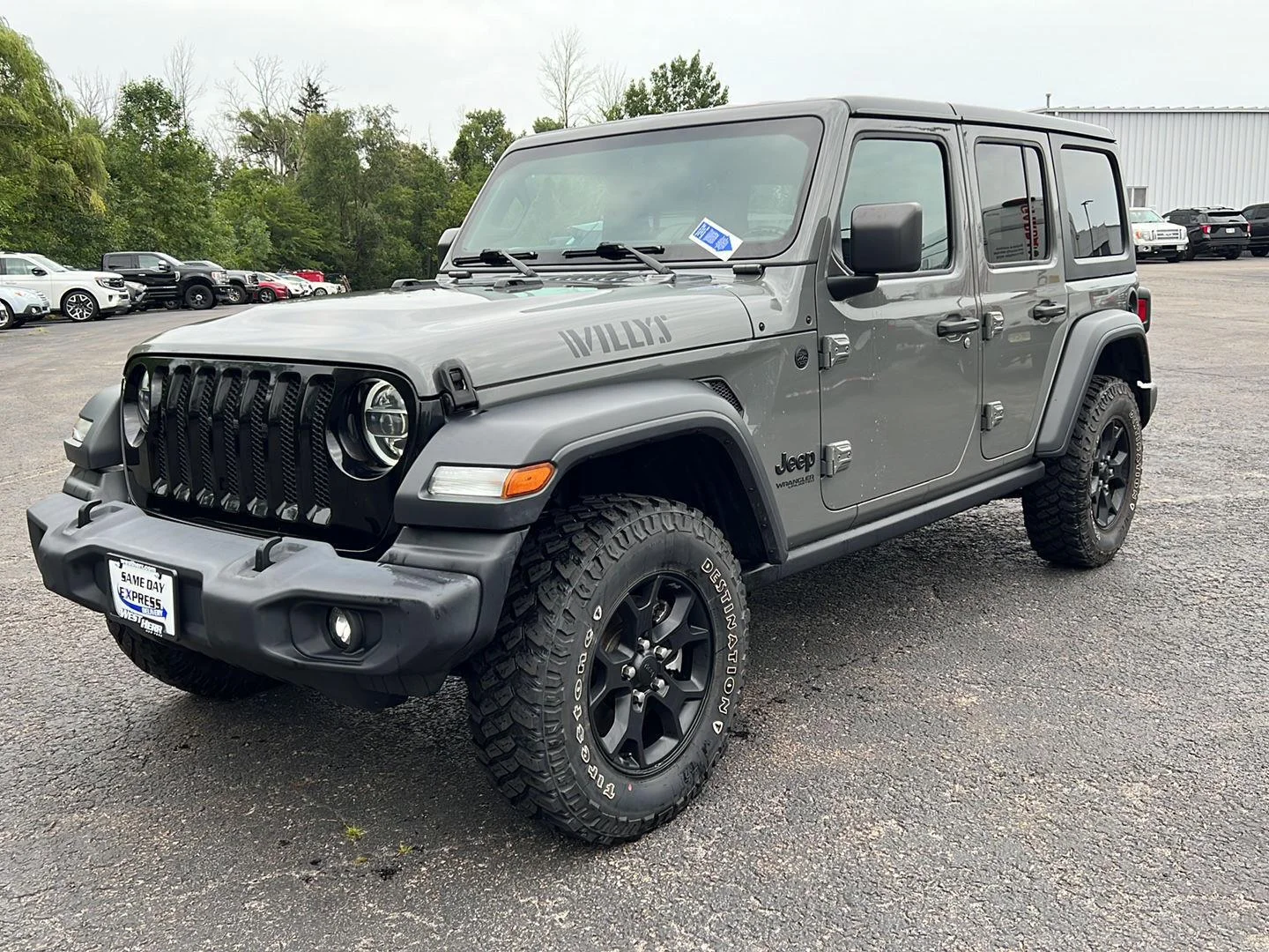 Used 2020 Sting-Gray Clearcoat Jeep Willys image 19