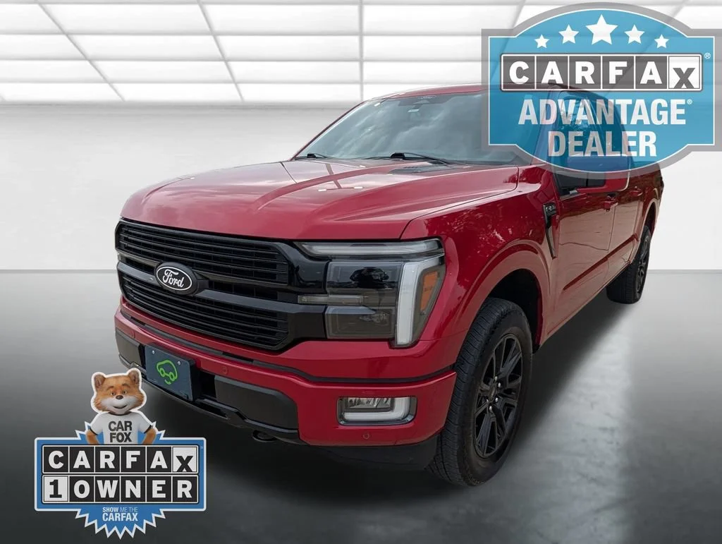 Used 2025 Red Ford Platinum image 29