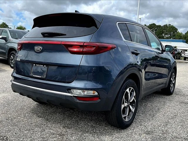 Used 2022 Blue Kia LX image 4