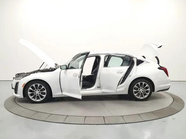 Used 2023 White Cadillac Premium Luxury image 12