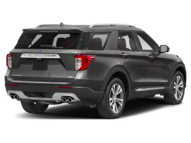 Used 2022 Rapid Red Metallic Tinted Clearcoat Ford Platinum image 2