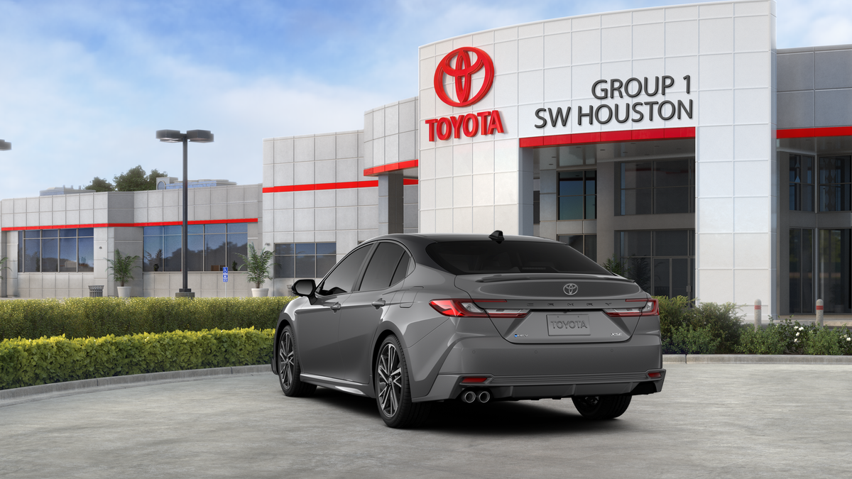 New 2026 Heavy Metal with Midnight Black Metallic roof Toyota XSE image 7