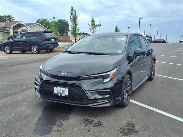 Certified Used 2023 Midnight Black Metallic Toyota SE image 63