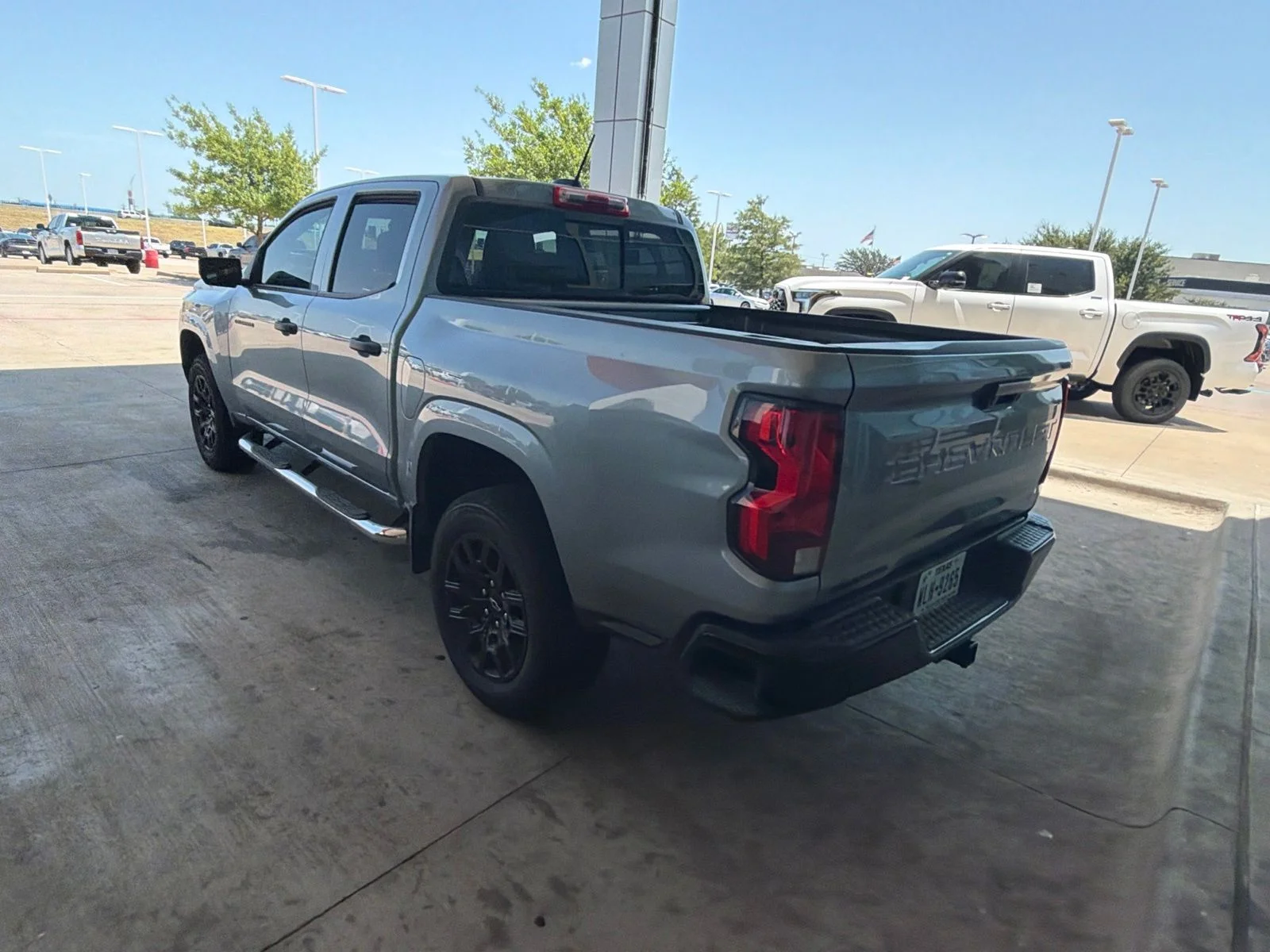 Used 2025 Gray Chevrolet Work Truck image 6