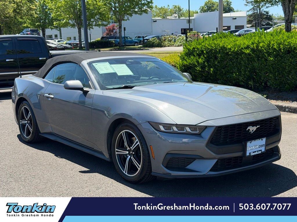 Used 2024 Carbonized Gray Metallic Ford EcoBoost Premium image 1