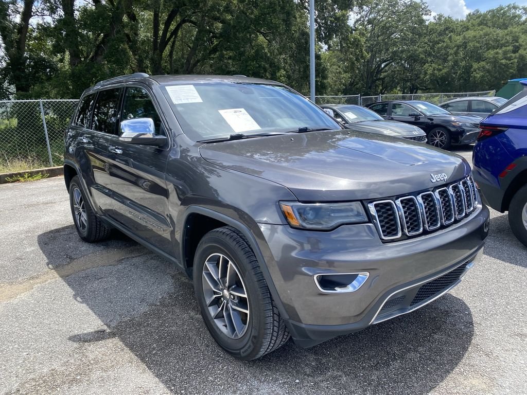 Used 2017 Granite Crystal Metallic Clearcoat Jeep Limited image 3