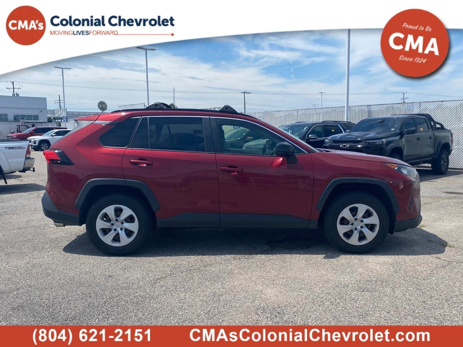 Used 2019 Ruby Flare Pearl Toyota LE image 2