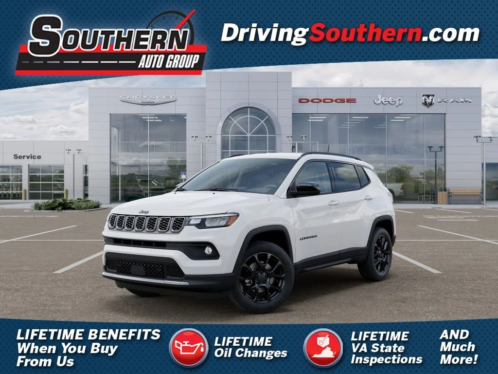New 2026 Bright White Clearcoat Jeep Latitude image 1
