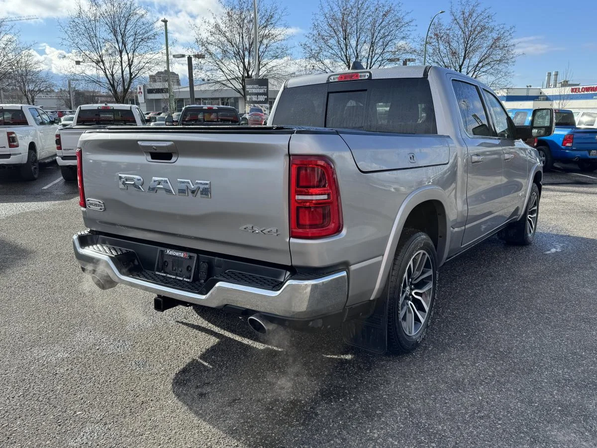 Used 2025 Silver RAM Limited Longhorn 4x4 Crew Cab 5