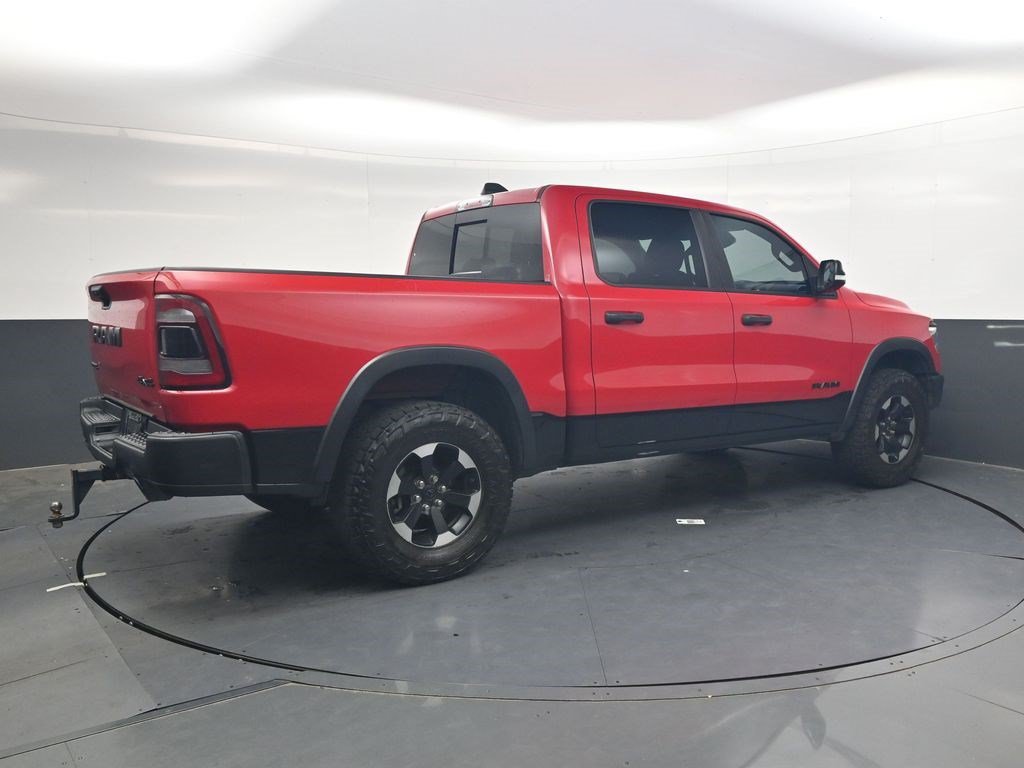 Used 2021 Flame Red Clearcoat Ram Rebel image 4