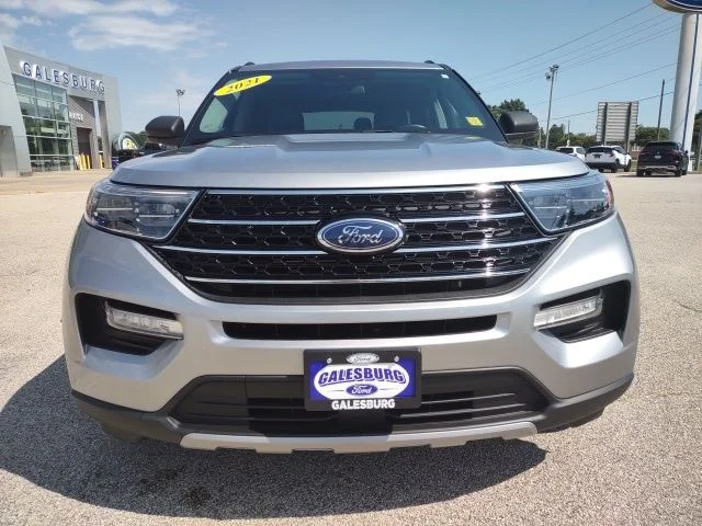 Certified Used 2021 Silver Metallic Ford XLT image 8