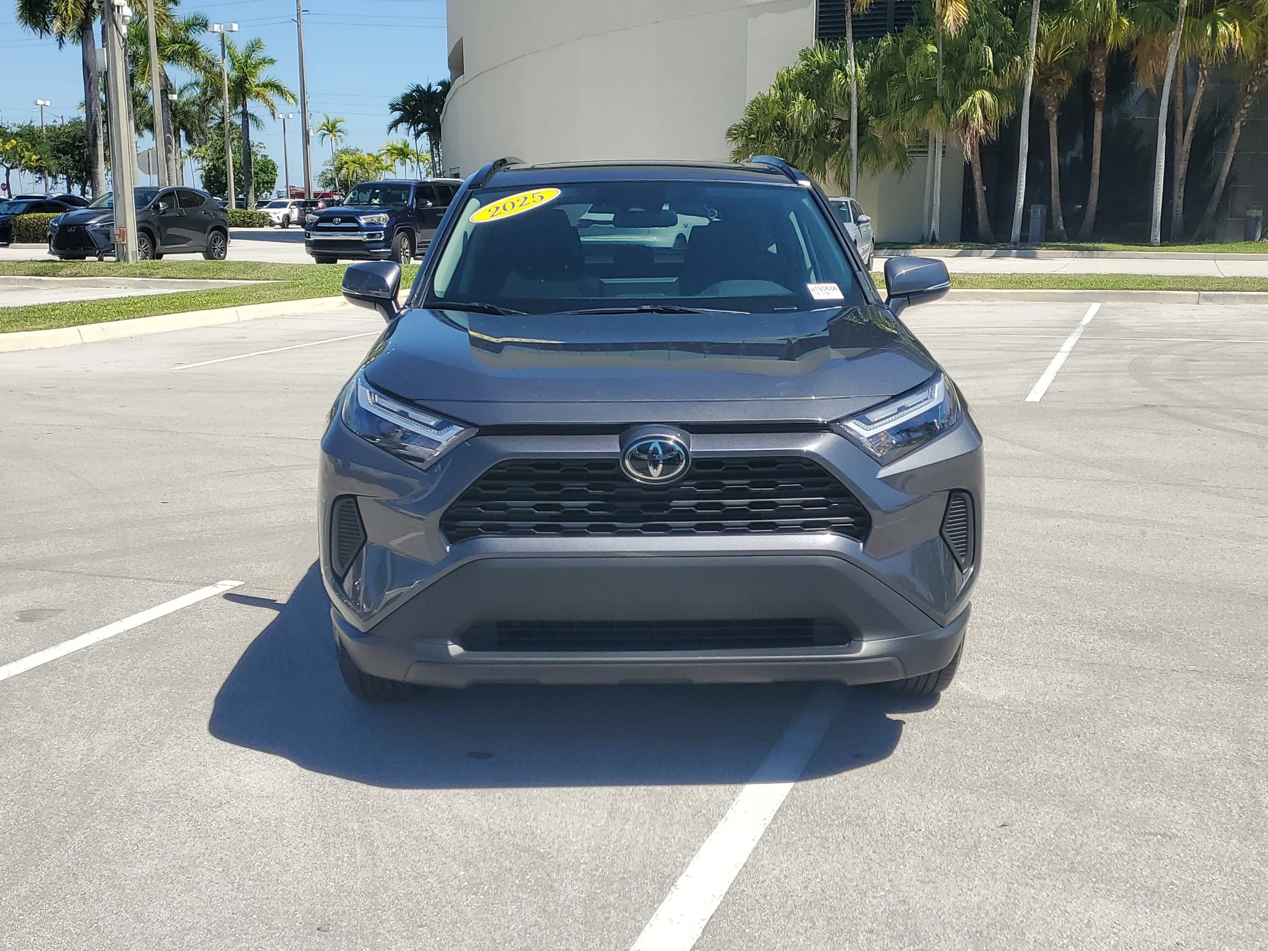 Certified Used 2025 Magnetic Gray Metallic Toyota XLE image 8