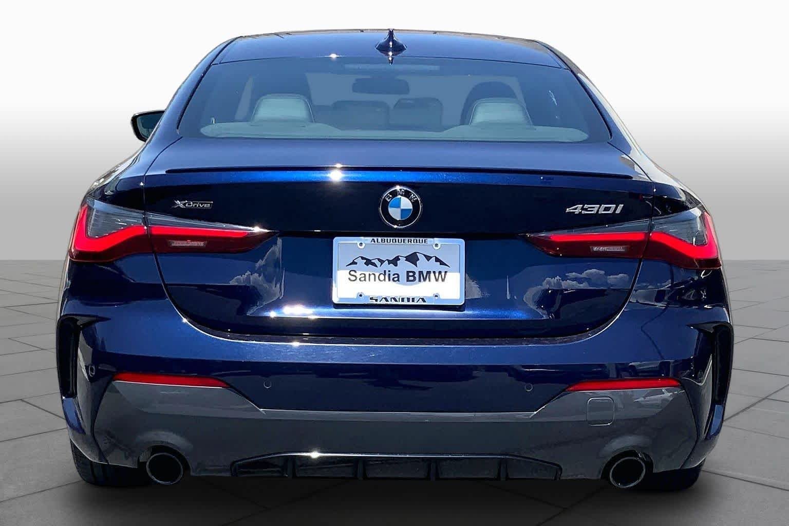 Certified Used 2022 Tanzanite Blue II Metallic BMW 430i xDrive image 4