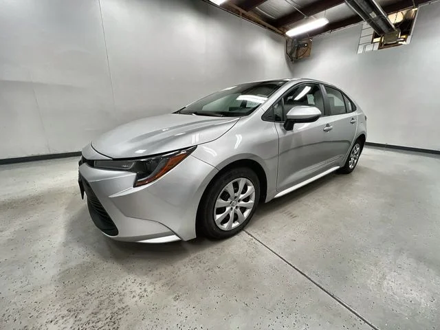 Certified Used 2024 Silver Toyota LE image 4