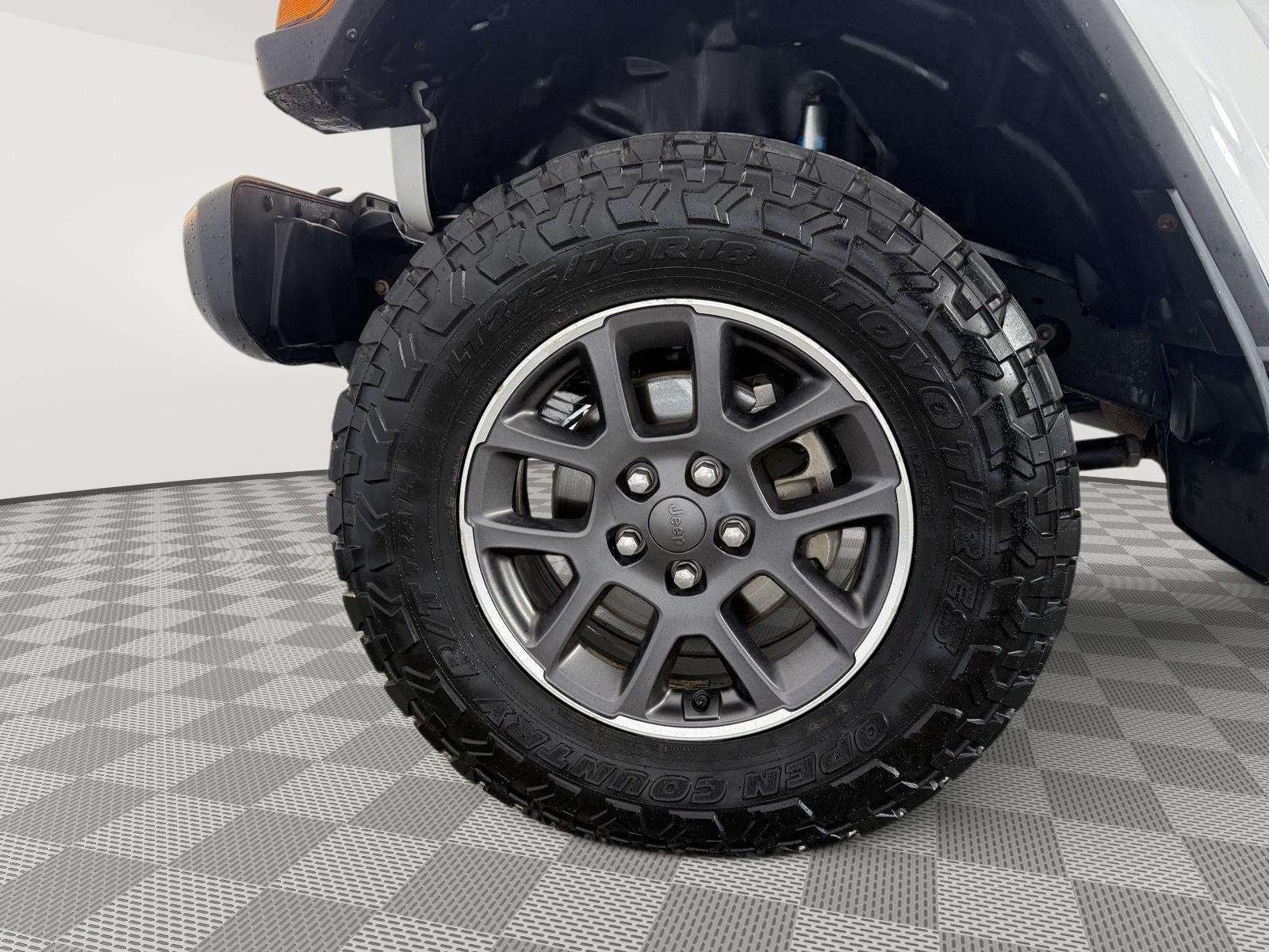 Used 2021 Bright White Clearcoat Jeep 80th Anniversary image 7